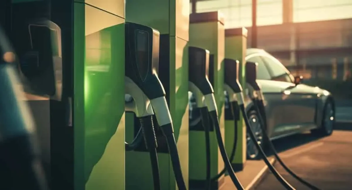 adestation für Elektrofahrzeuge mit Kompaktstation Trafo und Transformatoren für zuverlässige Energieversorgung