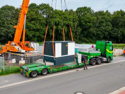 {bildtitle} Unternehmen für Trafostationen Übergabestation BESS - Faber E-Tec - 008