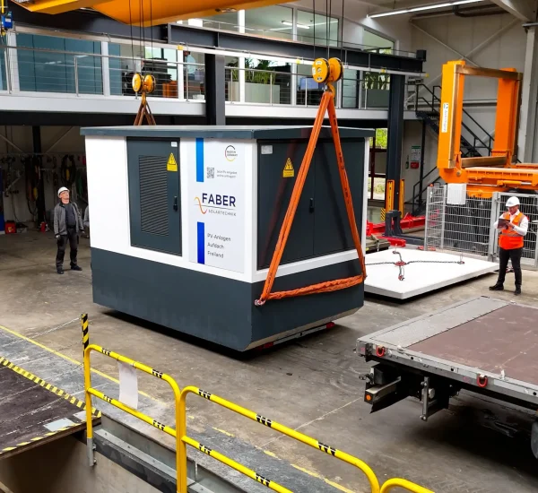 {picture title} Unternehmen für Trafostationen Übergabestation BESS - Faber E-Tec - 014