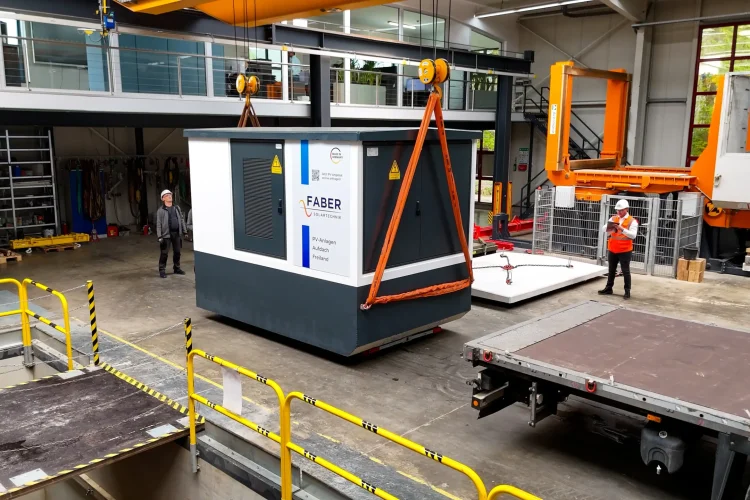 Unternehmen für Trafostationen Übergabestation BESS - Faber E-Tec - 014